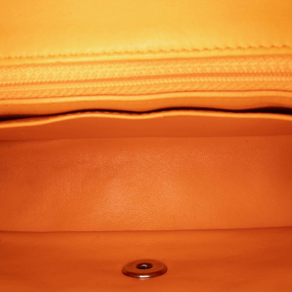 Pre-Loved Chanel Mini Rectangular Classic Patent Single Flap - Picture 4 of 10